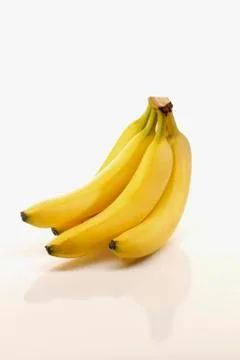 A bunch of bananas Stock Photos