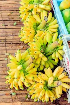 Bunch of bananas Stock Photos