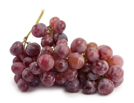 Bunch of blue grapes Stock Photos