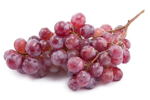 Bunch of blue grapes Stock Photos