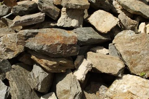 Bunch of boulders Foto stock