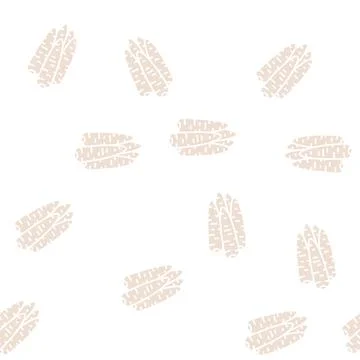 Bunch carrot glyph seamless pattern Illustrazione stock