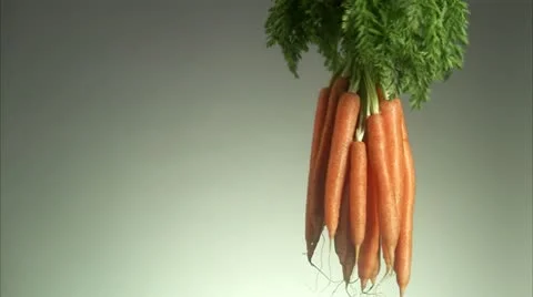 A bunch of carrots Video stock 11291047