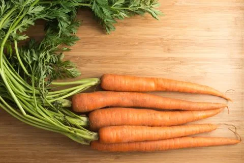 Bunch of Carrots Stock Photos