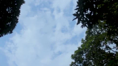 A bunch of clouds being blown by the wind Timelapse Stock Footage 235513757