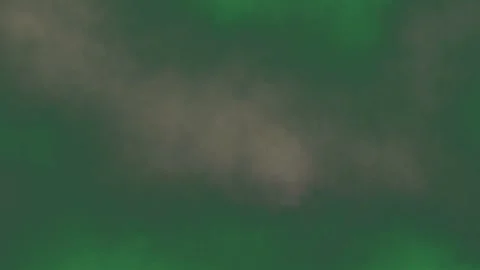 Bunch of cotton on clouds in the sky some it plane flying through isolated on Stock Footage 336955524