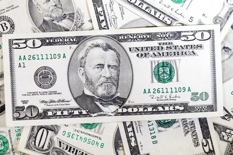 Bunch of dollars Fotos Stock