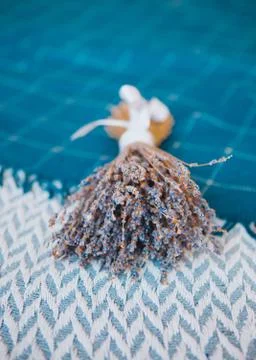 A bunch of dry lavender Foto stock