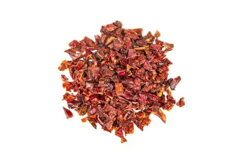 Bunch of dry red pepper Stock Photos