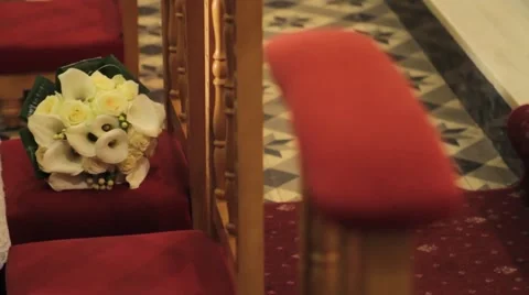 Bunch flower wedding Stock Footage 44081383