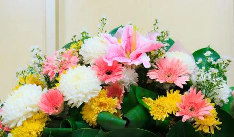 Bunch of flowers Stock Photos