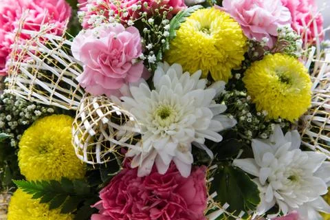 Bunch of flowers Stock Photos