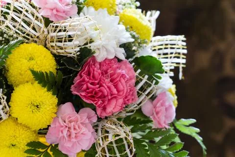 Bunch of flowers Stock Photos