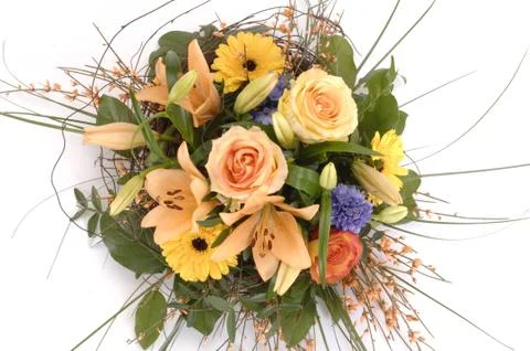 Bunch of flowers Stock Photos