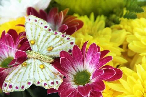 Bunch of flowers Stock Photos