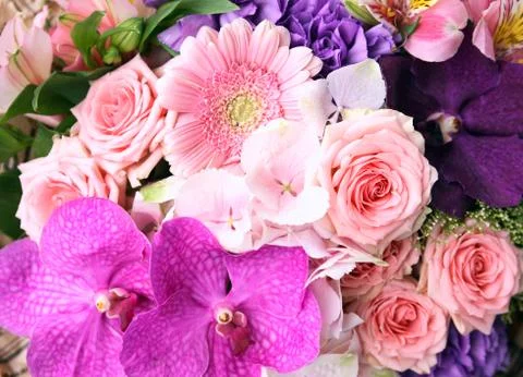 Bunch Of Flowers Stock Photos