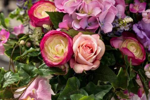 Bunch of flowers Stock Photos