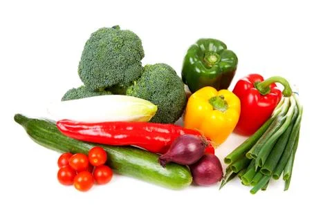 Bunch of fresh vegetables Foto stock