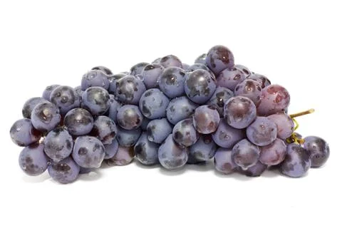 Bunch of grape isolated on white Foto stock