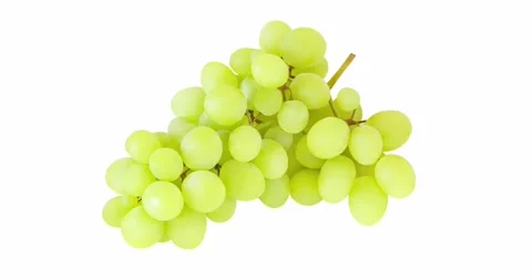 Bunch of grapes green, rotating 動画素材 165414539