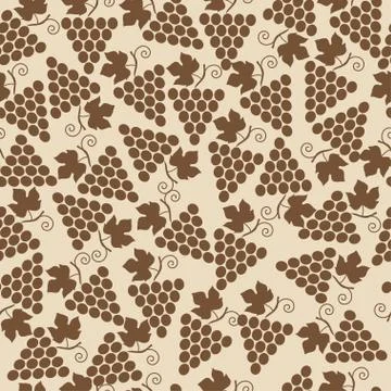 Bunch of grapes Stock Illustration