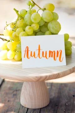 Bunch of grapes Foto stock