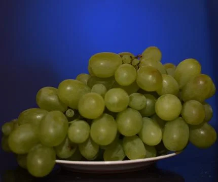 A bunch of grapes. Stock Photos