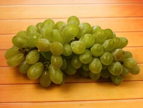 Bunch of green grapes Stock-Fotos