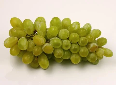 Bunch of green grapes Stock Photos