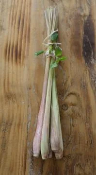 Bunch of lemon grass Stock Photos