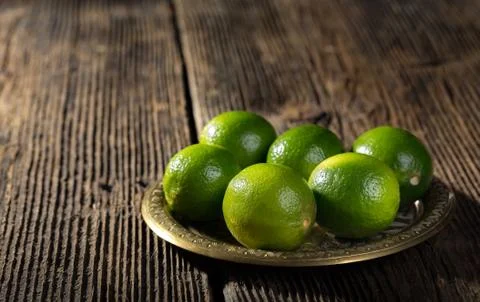 Bunch of limes. Stock-Fotos