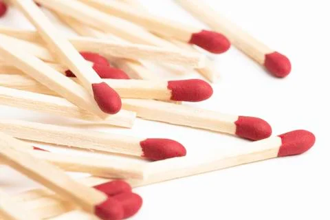 A Bunch Of Matchsticks Stock Photos
