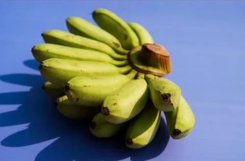 A bunch of mini bananas Stock-Fotos