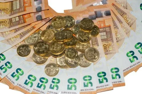Bunch of money Stock Photos