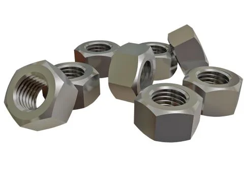 A bunch of nuts Stock Illustration