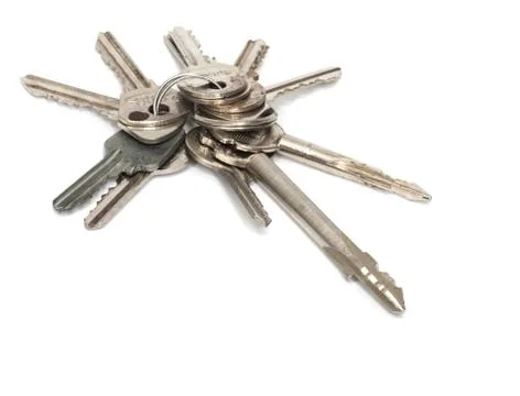A bunch of old keys Stock Photos