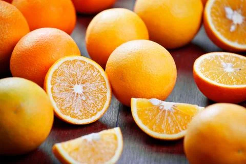 Bunch Of Oranges Stock Photos