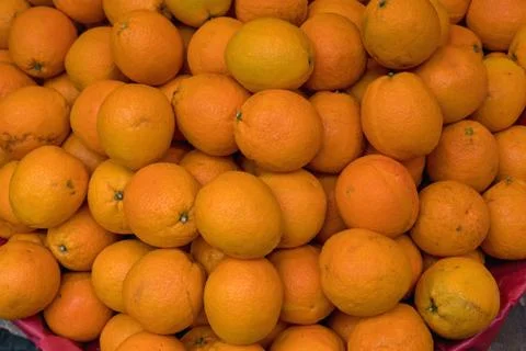 Bunch of Oranges Stock Photos