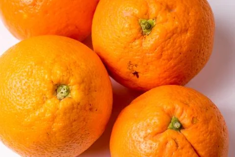 Bunch of Organic Oranges Stock Photos