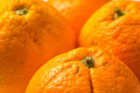 Bunch of Organic Oranges Stock Photos