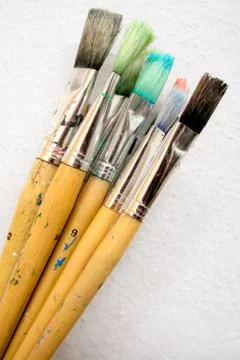Bunch of Paint Brushes Photos