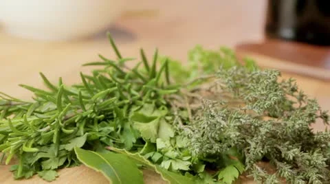 Bunch of parsley Видео 12729166