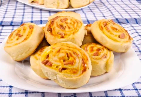 Bunch of pastry Stock Photos