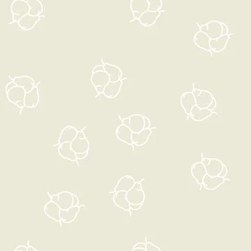 Bunch pears line seamless pattern Stock Illustration