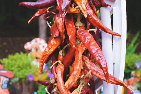 A bunch of pepper Foto stock