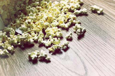 Bunch of popcorn box Stock Photos