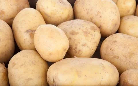 A bunch of potatoes Stock Photos