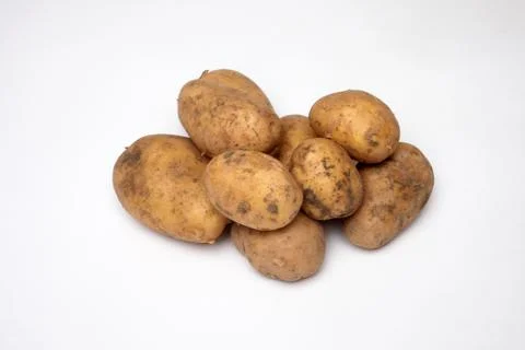 Bunch of potatoes Stock Photos