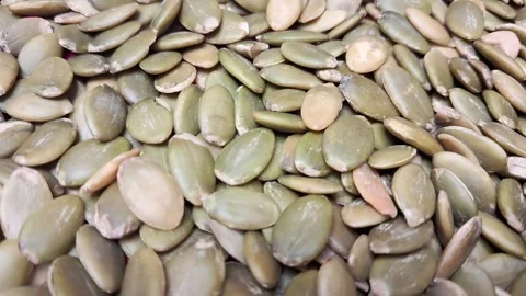 A bunch of pumpkin seeds 4k high quality 動画素材 288894468