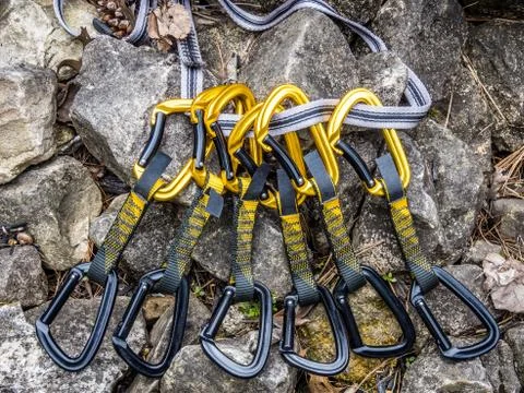 Bunch of quick draws laying on the rocks Stock Photos